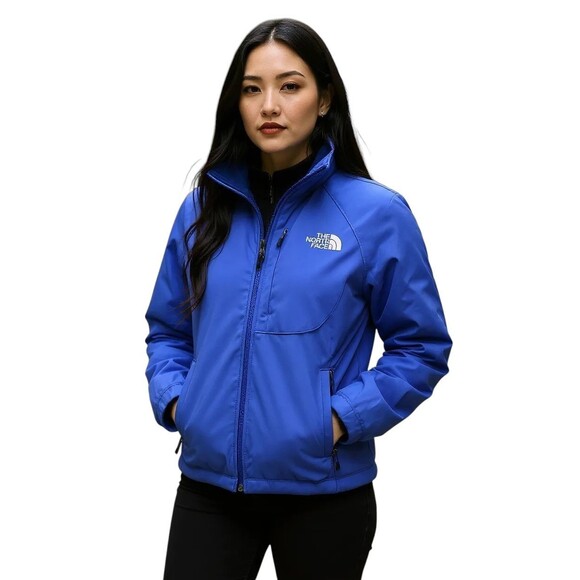 The North Face Jacket Womans *Large Blue Apex Bionic Logo Outdoor  READ - Picture 1 of 9